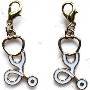 Medical Themed Charms for Keychains, Bracelets, Backpacks, zipper pulls, & etc.